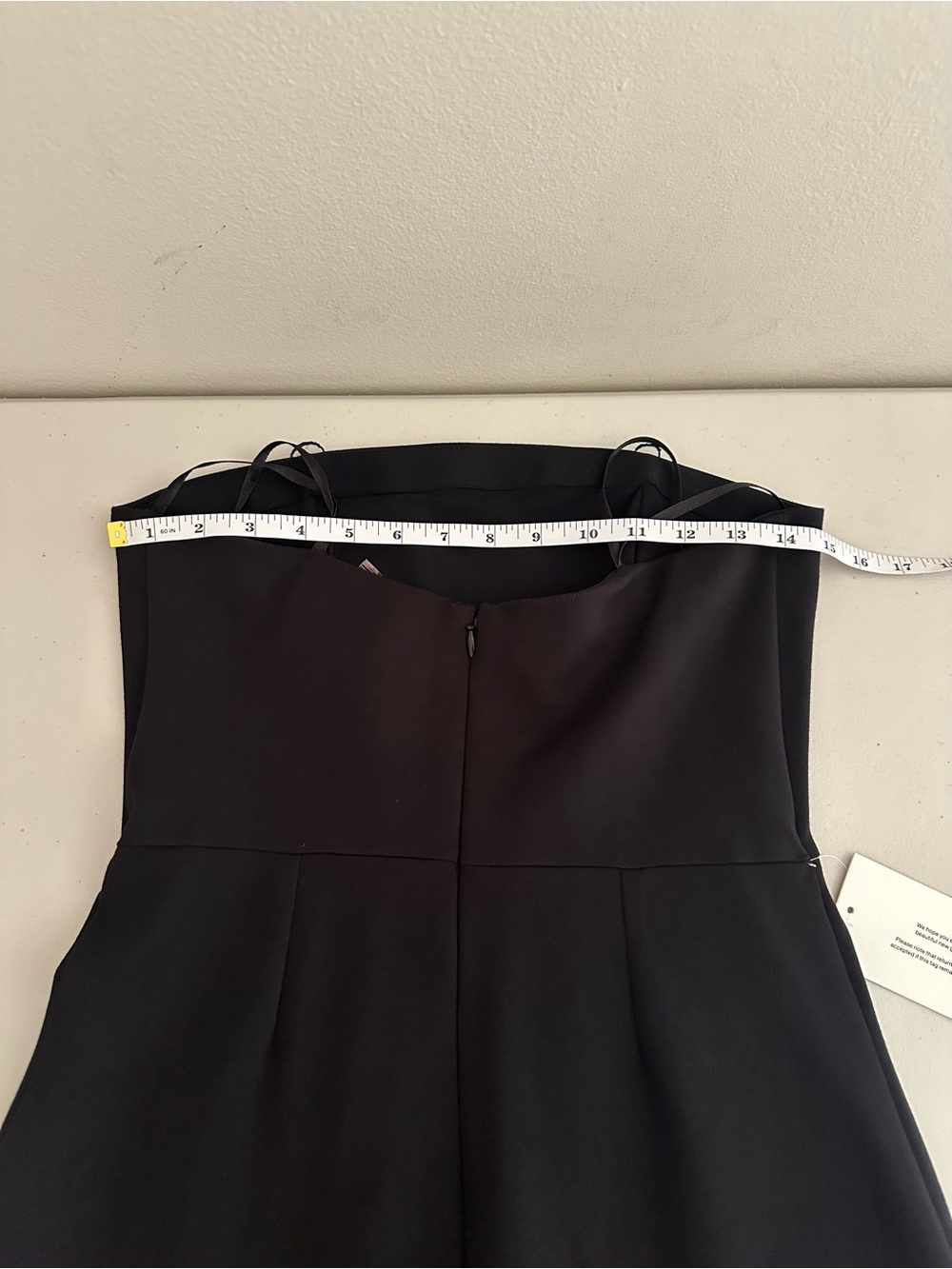 NWT Staud Brooke Beaded Floral Strapless Midi Dress Black Gold M Formal Evening - Picture 8 of 10